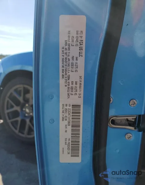 2019 Dodge Charger R/T z USA, uszkodzony, nr VIN 2C3CDXCT1KH728638